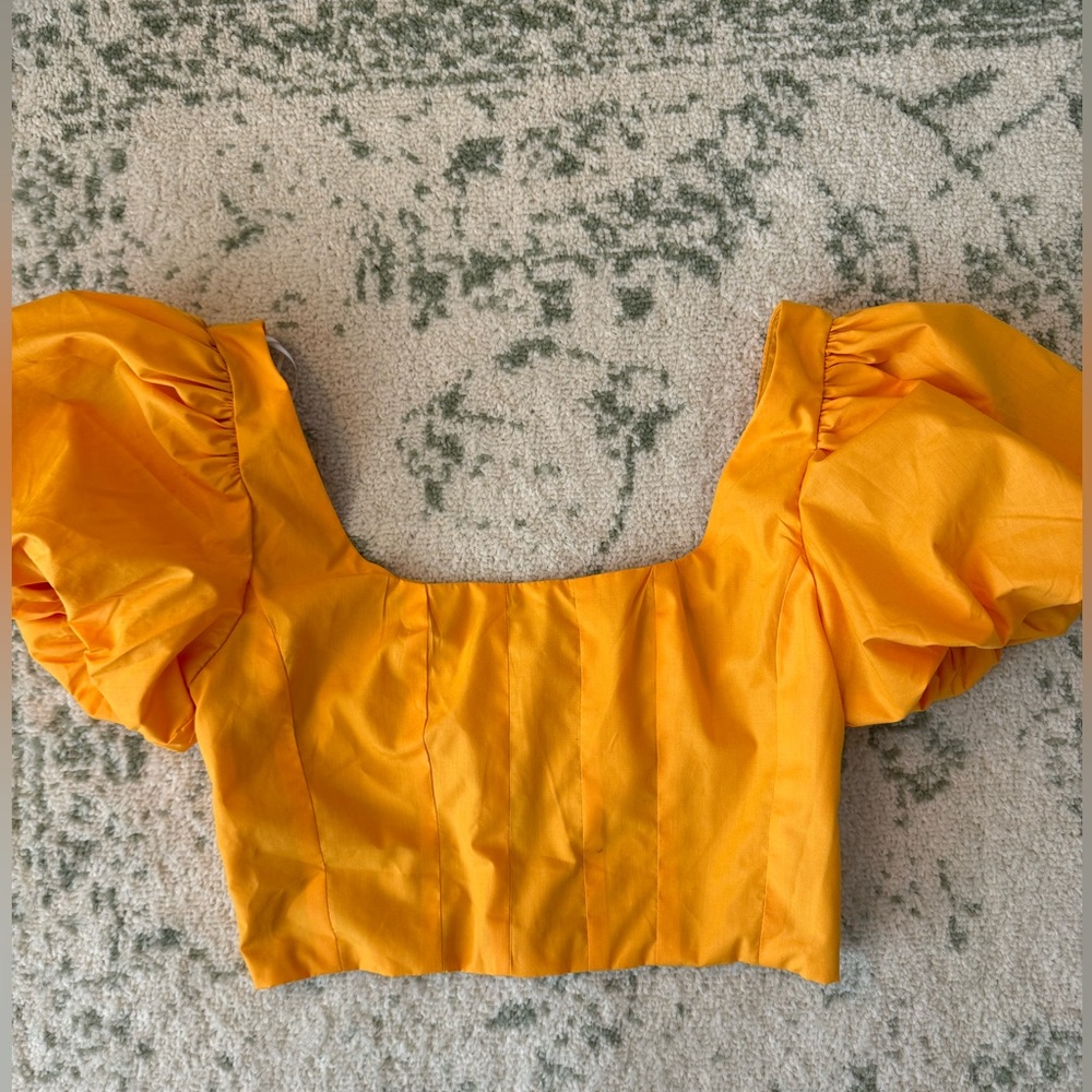 Hello Molly Puff Sleeve Crop